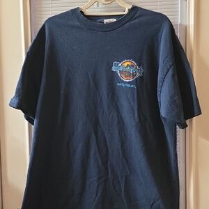 Hard Rock Cafe Dark Blue Tee with Logo